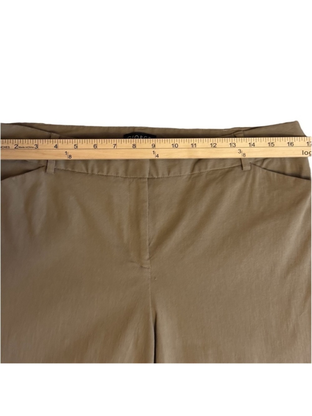 George Brown Straight Leg Pants Women's Size 12 - Picture 2 of 4